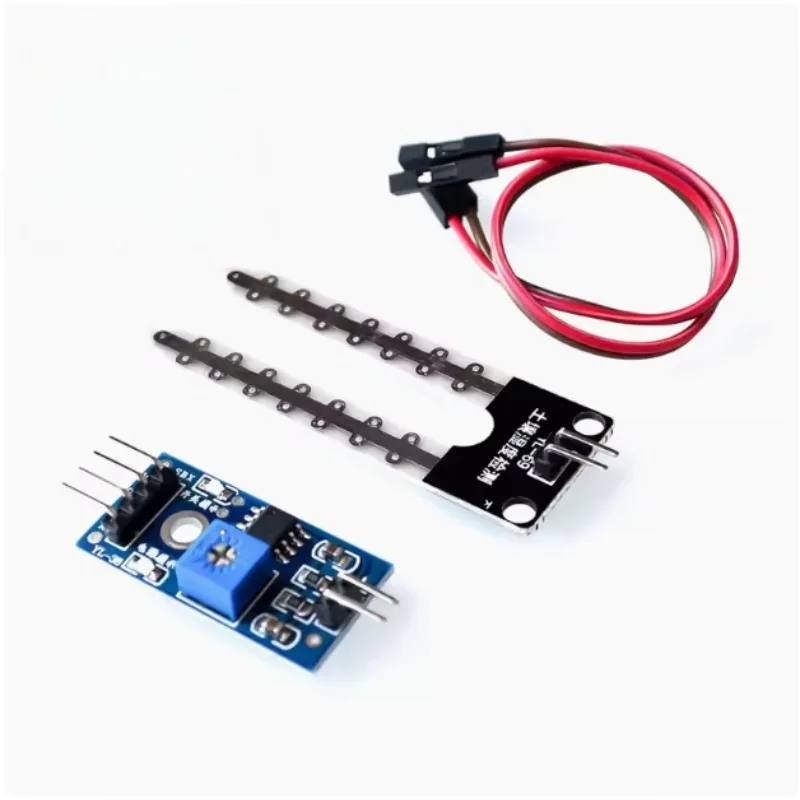 2 pcs Soil Humidity Hygrometer Sensor Moisture Module LM393 Chip For Cars