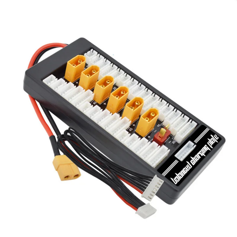 Multi 2S-6S Lipo Parallel Balanced Plate Charging Board XT60 XT30 T Plug RC Battery For ISDT ToolKitRC B6AC B6 Charger