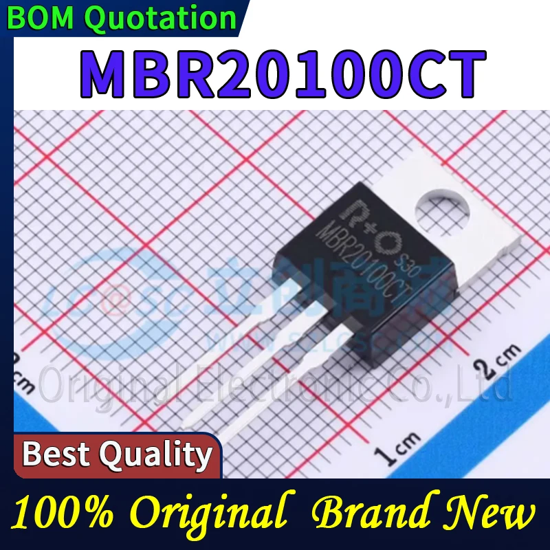 

5pcs MBR20100CT In stock Original High quality