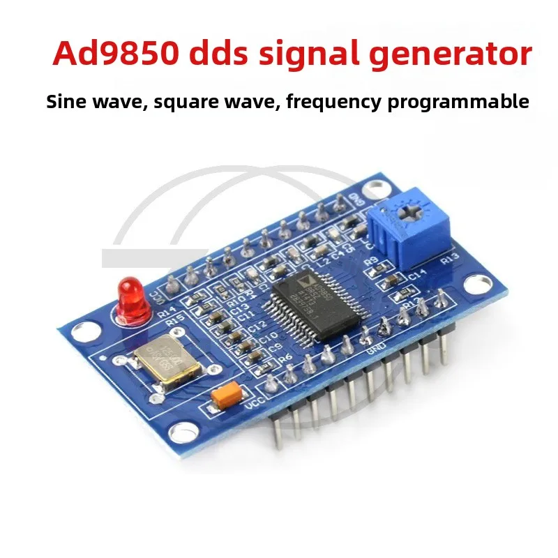 Módulo Generador de Señales DDS AD9850, Placa de Equipo de Prueba con Generador de Funciones de Onda Sinusoidal/Rectangular