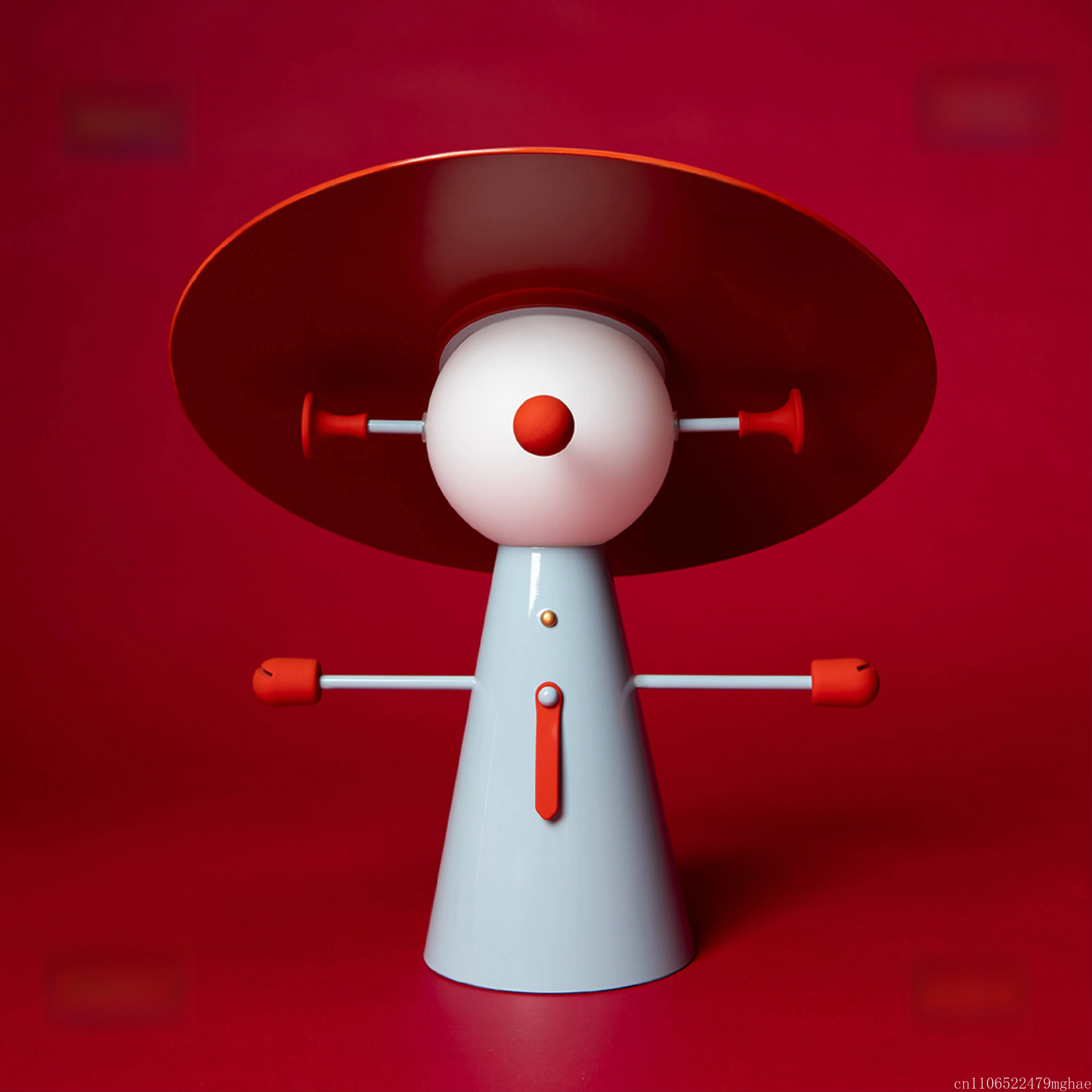 

Nordic Modern Creative Original Design Metal Table Lamp for Bookshelf, Desktop, Bedroom Corner Ambience Lighting