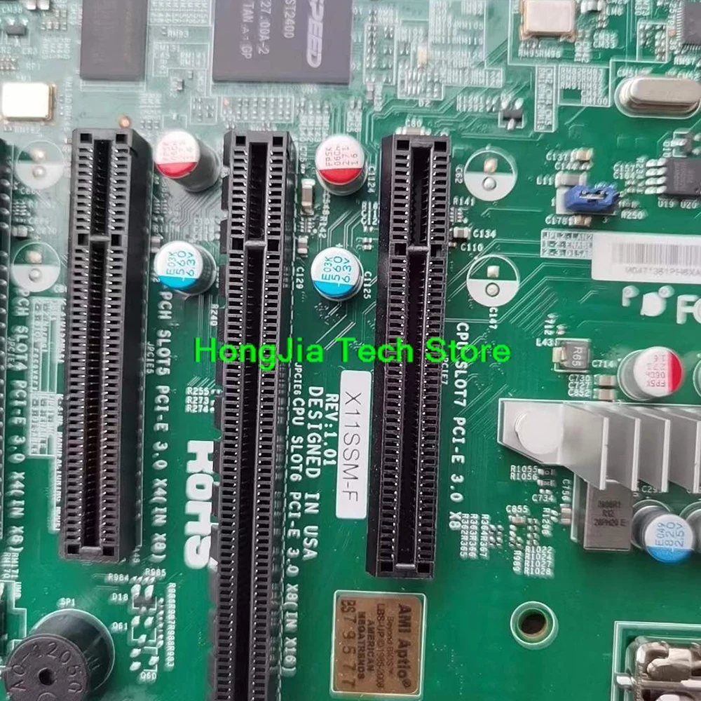 

X11SSM-F Сервер материнской платы промышленного корпуса C236 SATA3 (6 Гбит/с) LGA1151