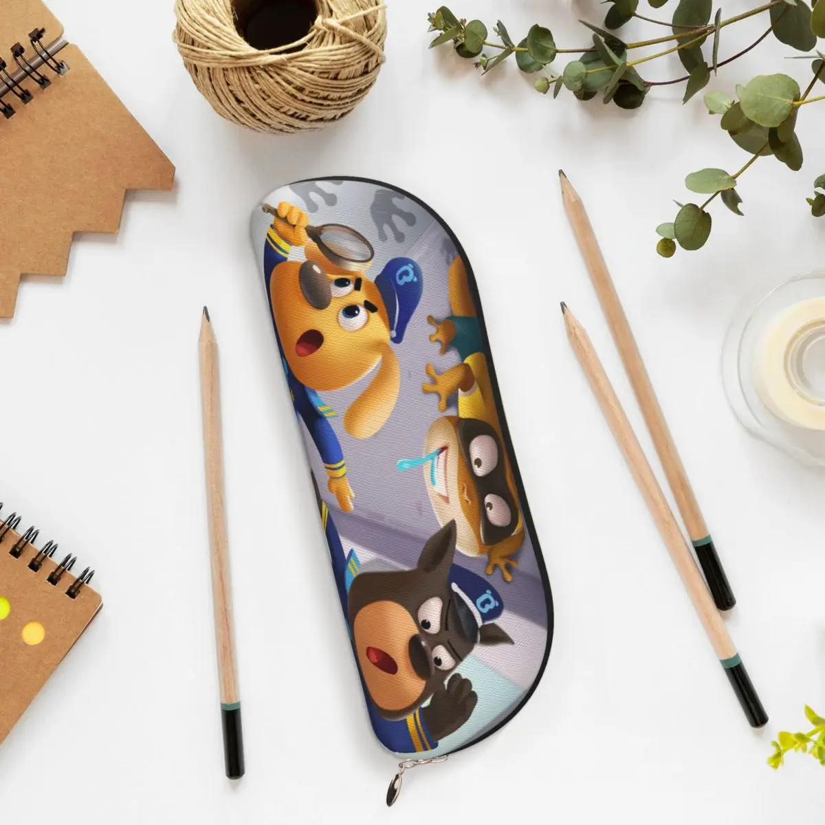 شريف لابرادور مقلمة حامل قلم تخزين القرطاسية لوازم تخزين كبيرة صندوق القلم حقيبة أقلام رصاص للبنين بنات مدرسة