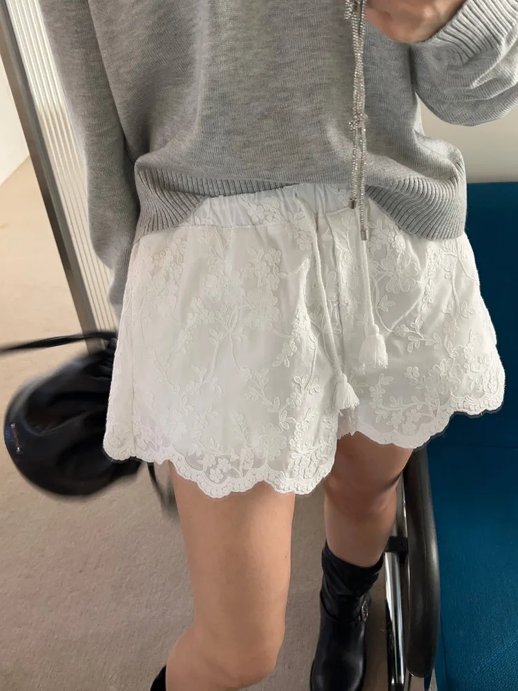 

2025 Women Shorts Summer Short Pants Wide Leg High Waist Loose Sexy Y2k Casual Shorts Mini Pants Hot Zipper Hot Pants Streetwear
