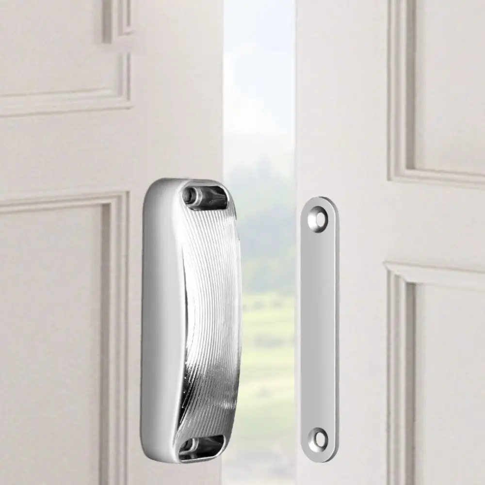 

Strong Magnetic Magnetic Catches Cassette Magnetic Suction Handle Cabinet Door Catch Zinc Alloy Drill-free Buckle Offices