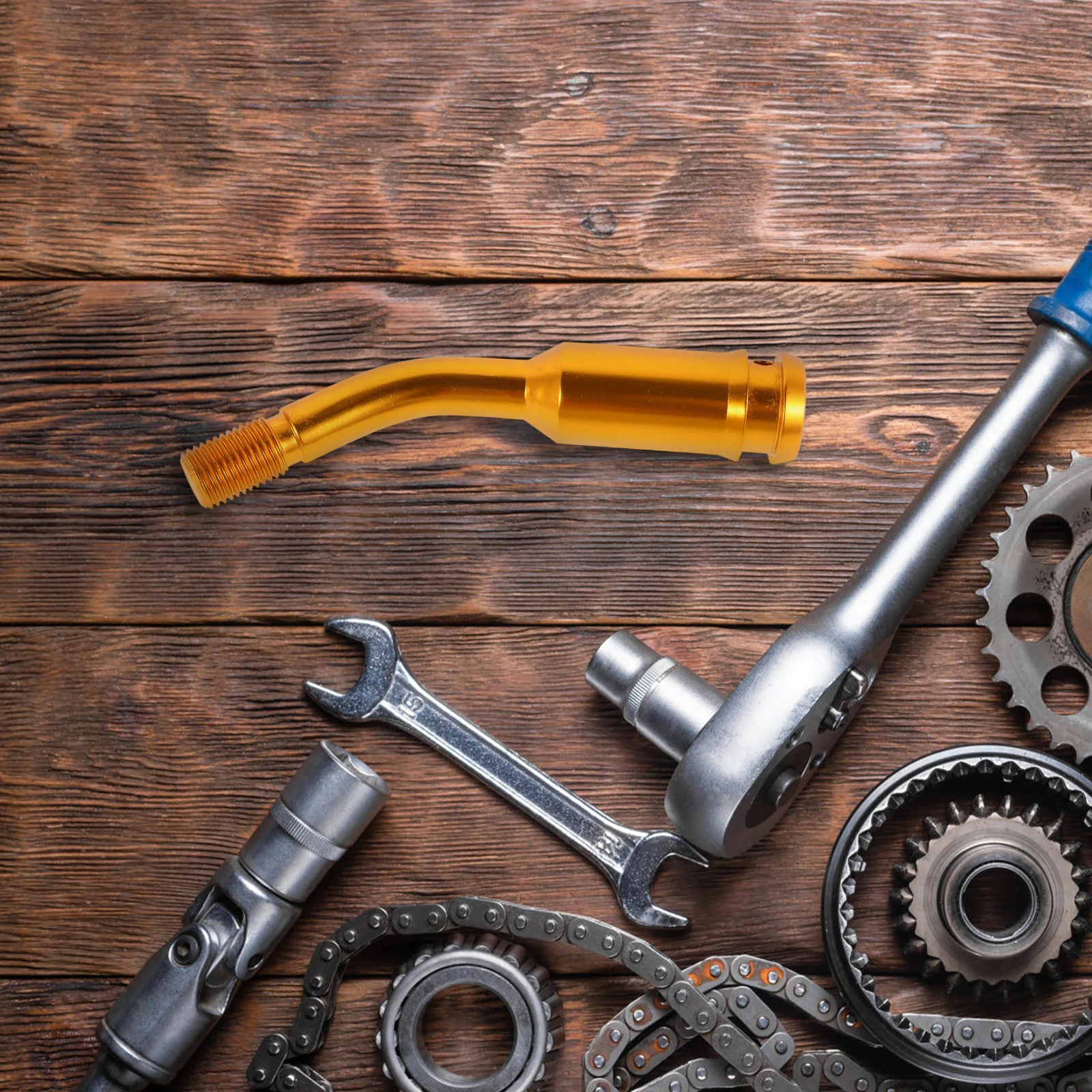 

Adjustable Gear Shift Extension Rod Metal Shift Knob Extender For Car Compatible With Multiple Models Smooth Shifting