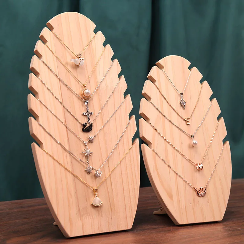 

Solid Wood Creative Jewelry Display Stand Multiple Necklace Pendant Bracelet Display Stand Jewelry Stand Bracelet Display Props