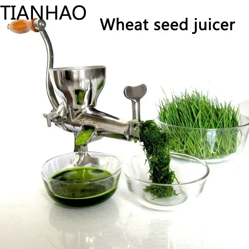 Desktop 220v Manual  Wheat Grass Seedling Fruit And Vegetable Pomegranate Ginger Juicer Slag Juice