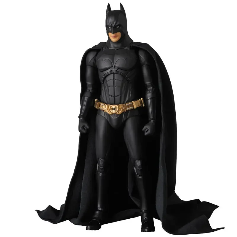 In Stock MAFEX 049 Batman BEGINS SUIT The Dark Night PVC Anime Action Figure Collectible Collection Model Toys17cm Hoilday Gift