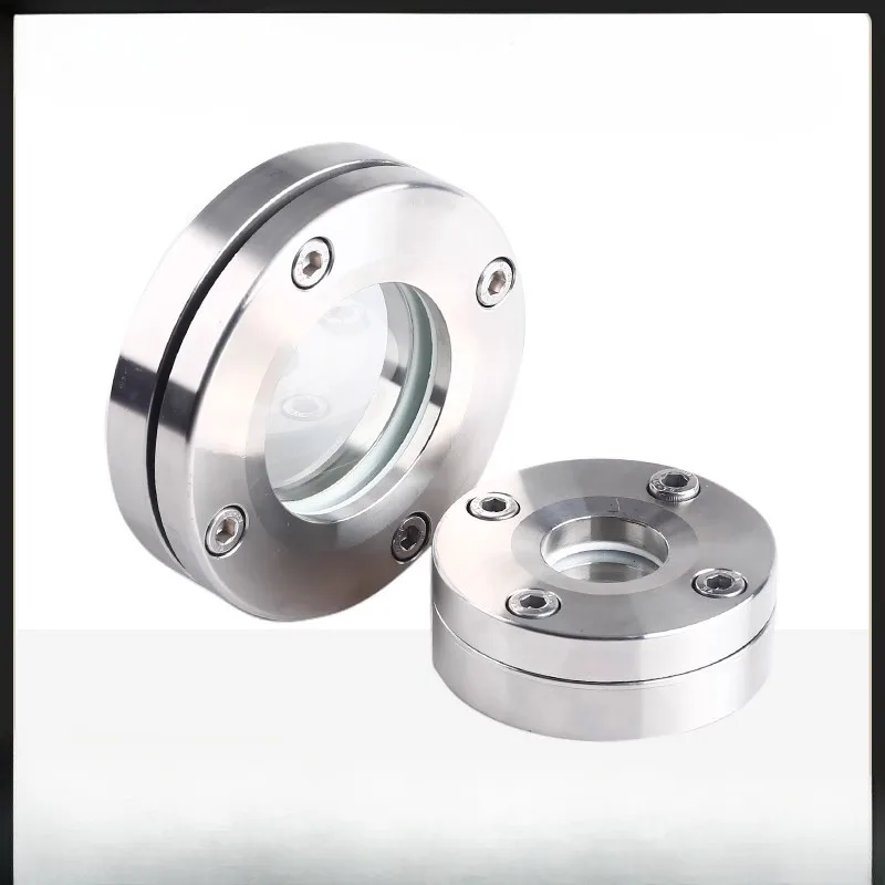 

Сварочный прицел из нержавеющей стали 304, стеклянный фланец, стеклянное окно, небольшая чашка, порт наблюдения для санитарных труб DN50 DN80 DN100 DN200