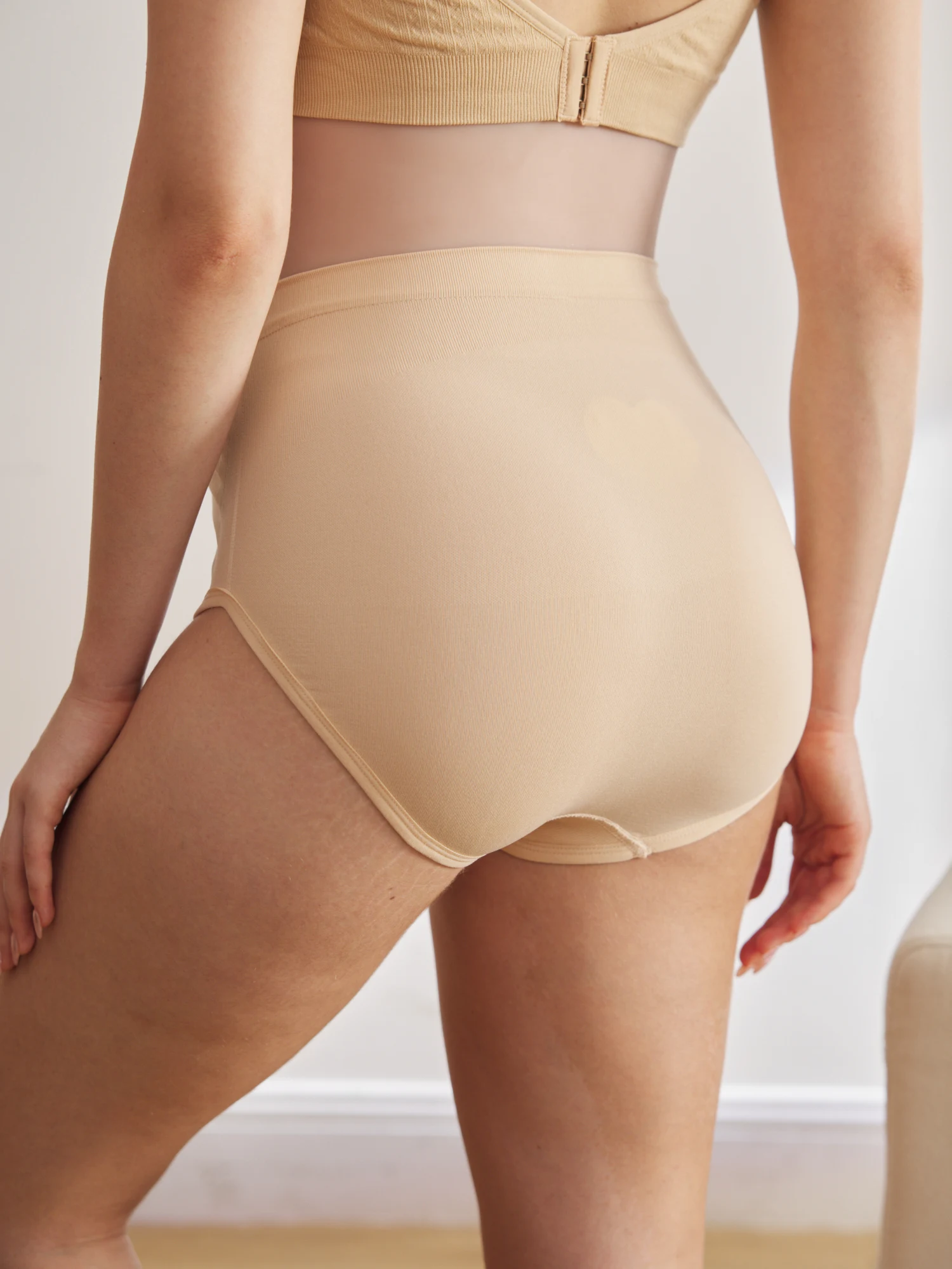 Pregnant Women'S Underwear Is Warm For The Abdomen, High Waist, High Elasticity, And Comfortable For Pregnant Women
