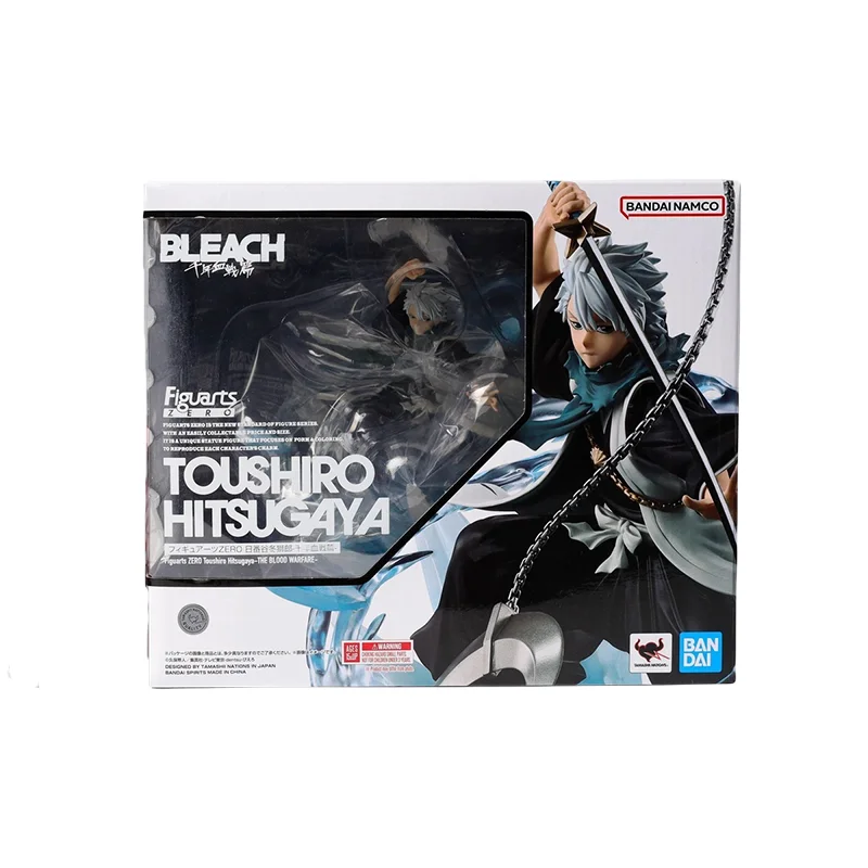 Spot Direct Bandai Original BLEACH Anime Model Figuarts ZERO TOUSHIRO HITSUGAYA and ICHIGO KUROSAKI Action Figure Toys for Kids