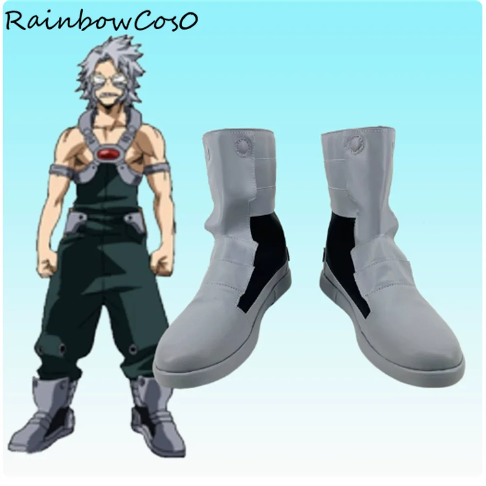 Tetsutetsu tetsutetsu รองเท้าบู๊ทแฟชั่นคอสเพลย์เกม RainbowCos0อนิเมะ W4324ฮาโลวีน