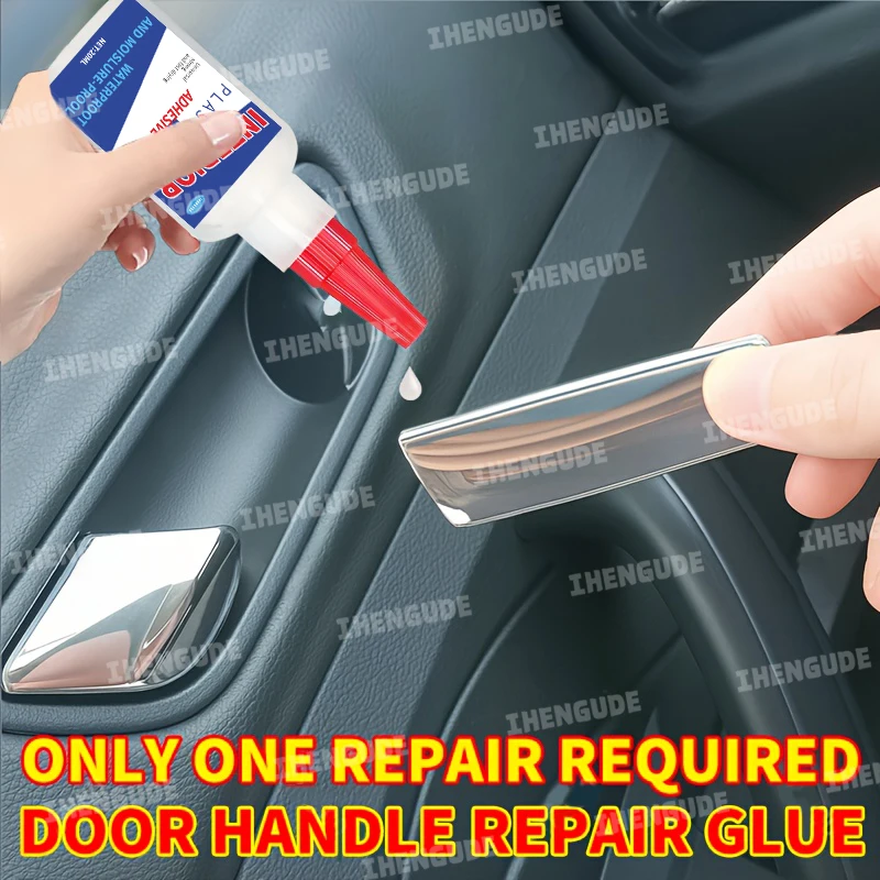 High-Temperature Resistant Car Dashboard Repair Glue - Plastic Crack and Peeling Repair Agent, Suitable for Dashboards, Center Consoles, Door Trim Strips - Easy-To-Apply Liquid Glue for Car Interiors