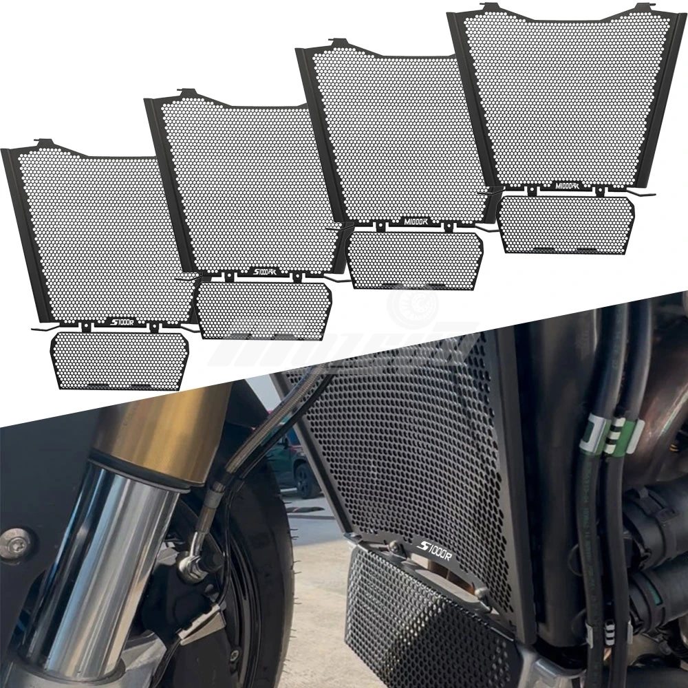 

For BMW S1000R S1000RR M1000R 2023-2026 M000RR 2021 2022 2023 2024 2025 2026 Motorcycle Radiator Grille Guard Oil Cooling Covers