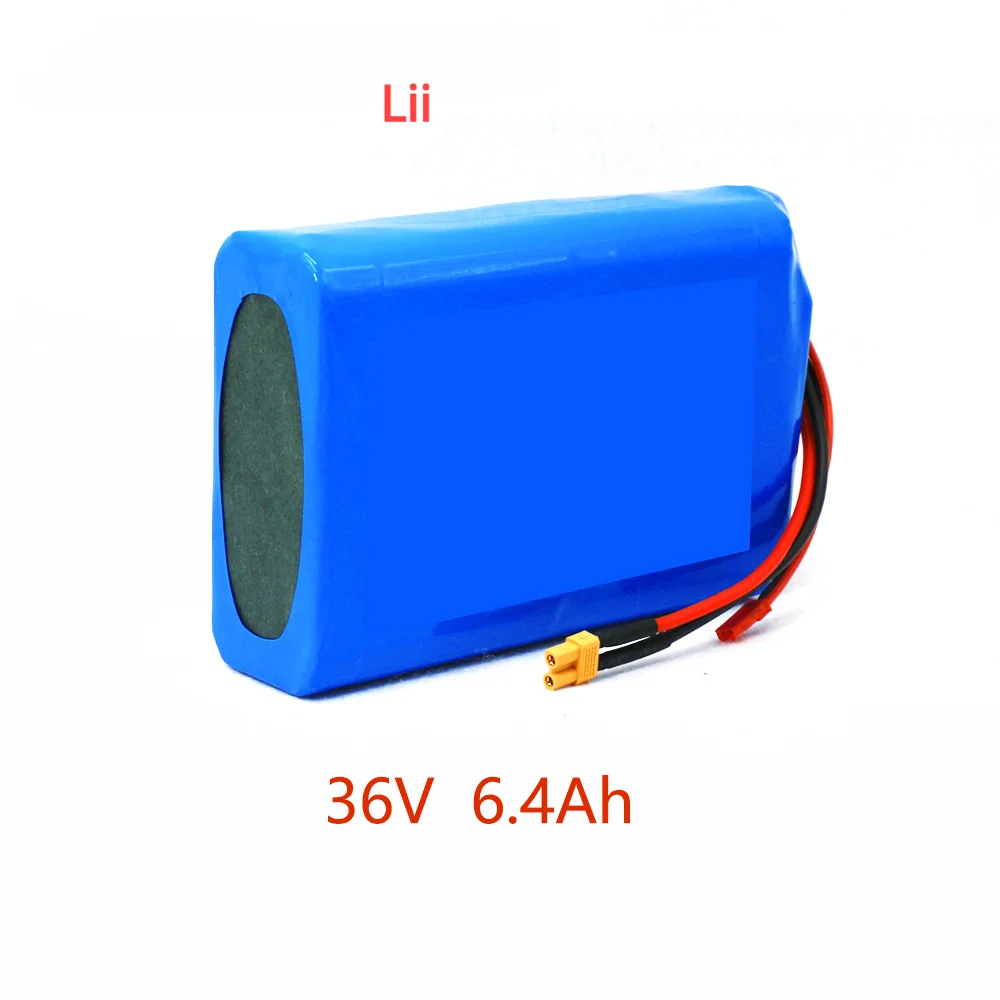 Lii-Li-ionバッテリー10s2p,36V,5Ah,400W,XT60,電動スクーターモーター用,42V,リチウム電池,15A,個別のポート