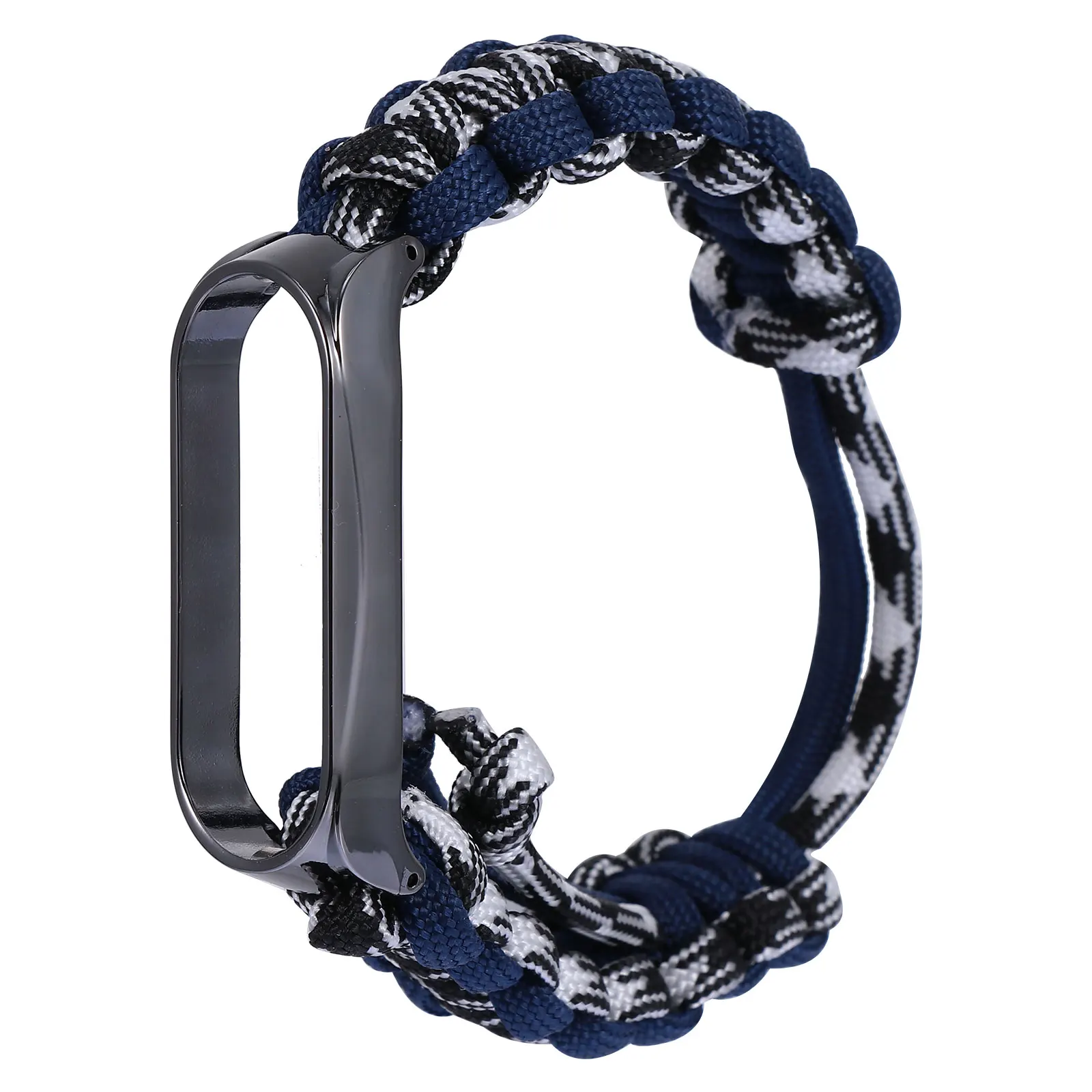 

Stylish Zinc Alloy Weaving Wristband Adjustable Length Watch Straps Replacement Band Casual Business Formal Wear