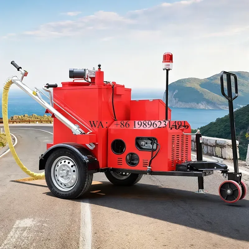 Wmwmnu for FURD Asphalt Crevice Filling Sealer Sprayer Engine Pump Low Fuel Consumption Road Maintenance Sealing