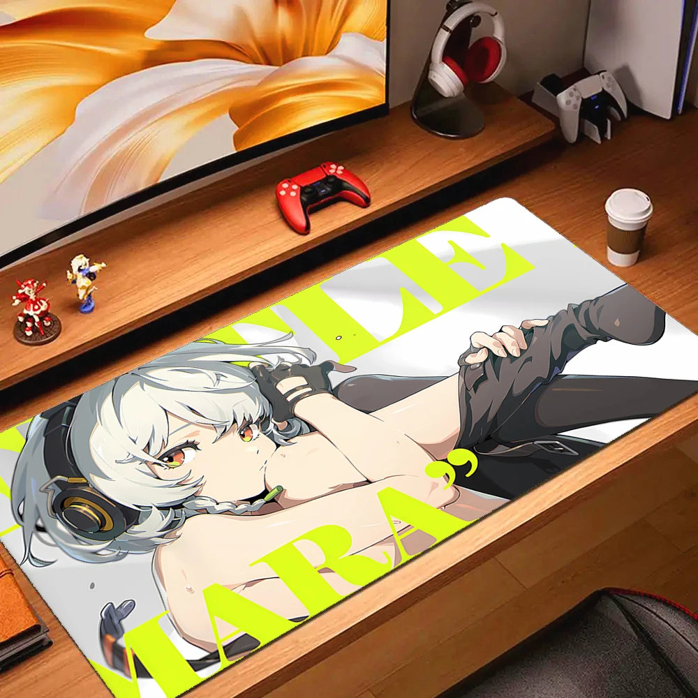 Zenless Zone Zero Mouse Pad ZZZ Nicole Von Lycaon Ellen Zhu Yuan Hoshimi Miyabi Soldier 11 XXL Large Mousepad Big Keyboard Mats