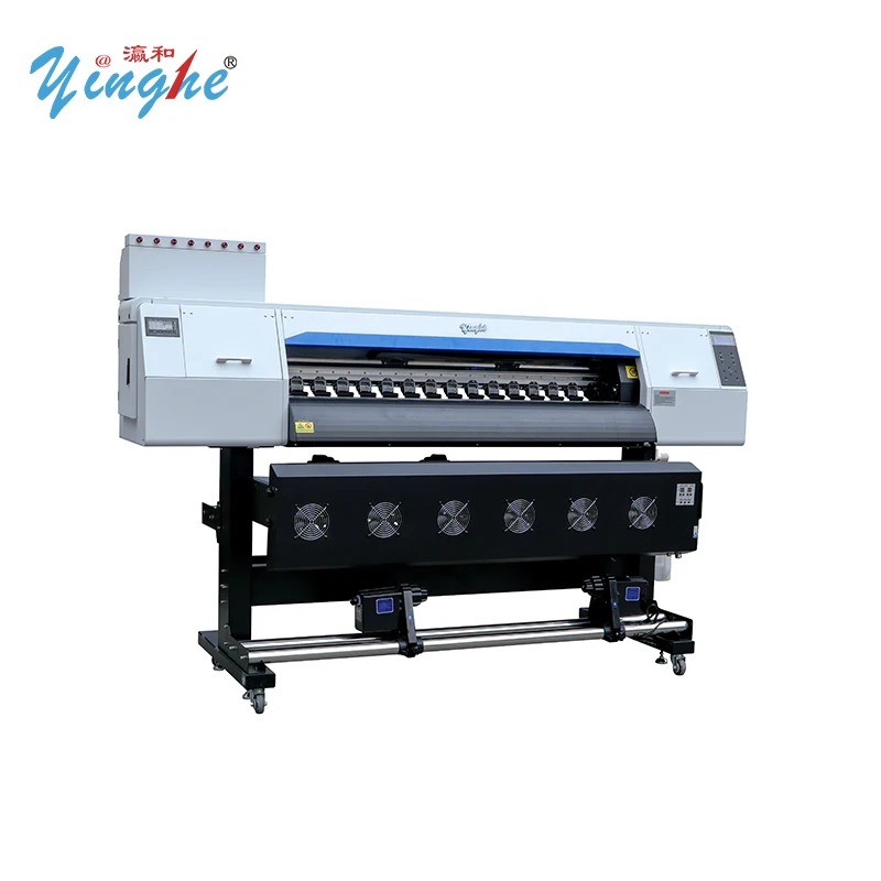 High-Definition 1302 Eight Color Digital Piezoelecric Printer Sharp Text Detailed Images Commercial Print Quality