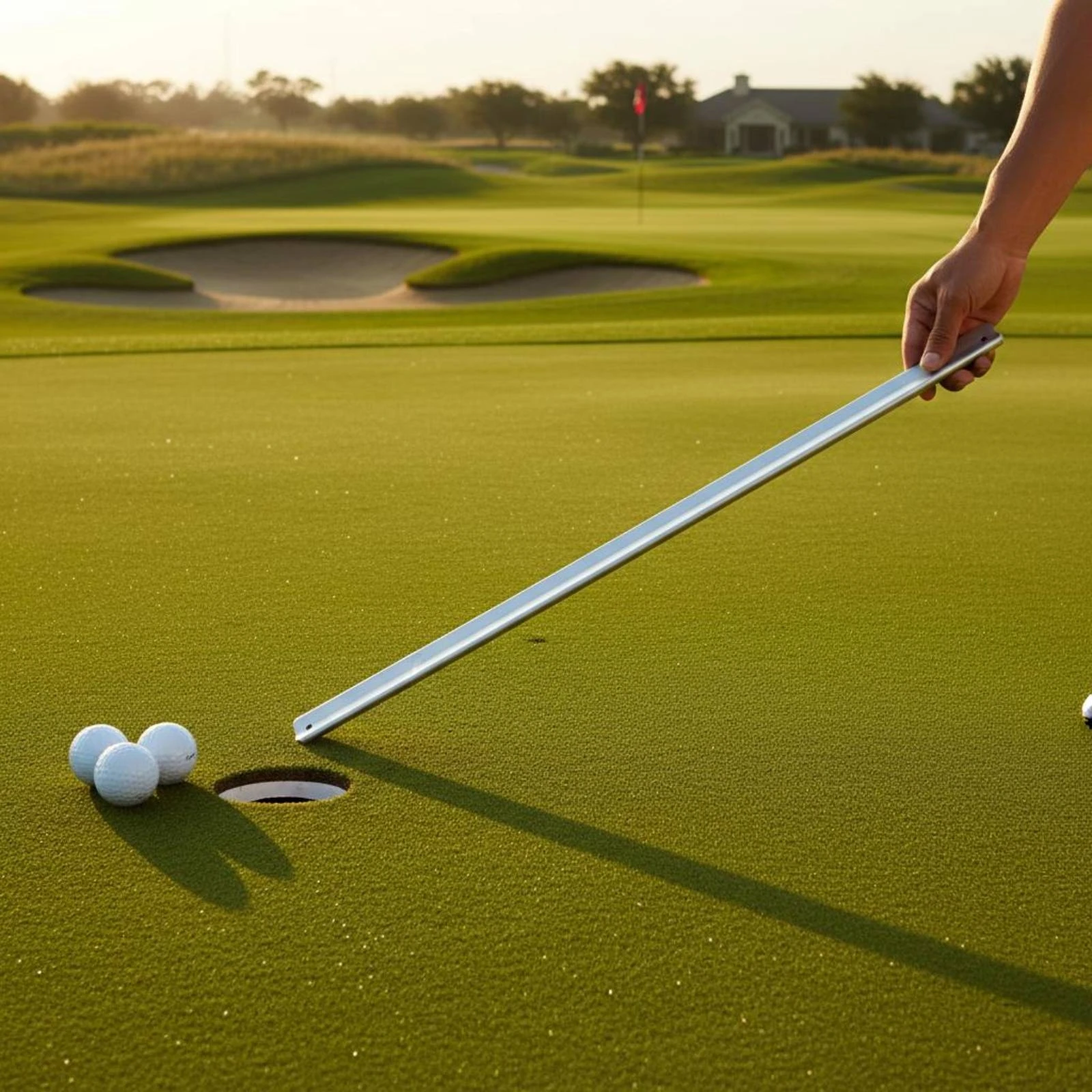 Stimpmeter Long-Lasting Golf Green Pace Meter Putting Green Pace Meter Aluminum Alloy Sports Training Tool Consistent Stroke view 4