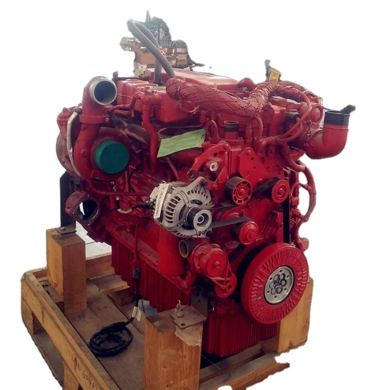 Hot Sale DCEC 6 Cylinder Engine Assembly ISB6.7 210hp Electric Motor Bus Truck Vehicle Used Engines