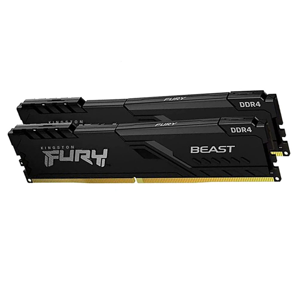 Imagem -04 - Kingston-memória Desktop Fury Beast Ddr4 8gb 16gb 32gb 3200 2400 2666 3600mhz 288pin 1.2v Dimm Pc419200 21300 25600