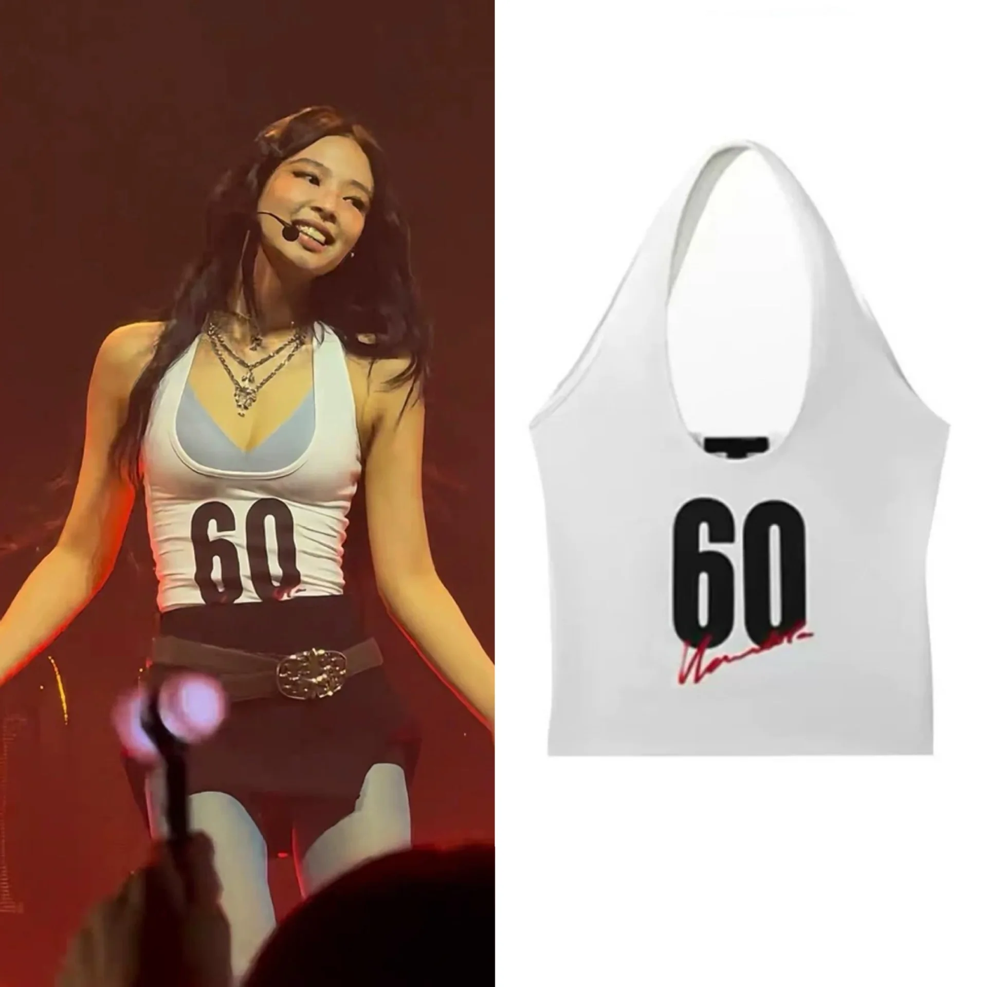 Firmranch корейская мода Jennie Same American Retro Spice Girl топ с лямкой на шее Y2k одежда спортивный Hotsweet укороченный топ на бретельках