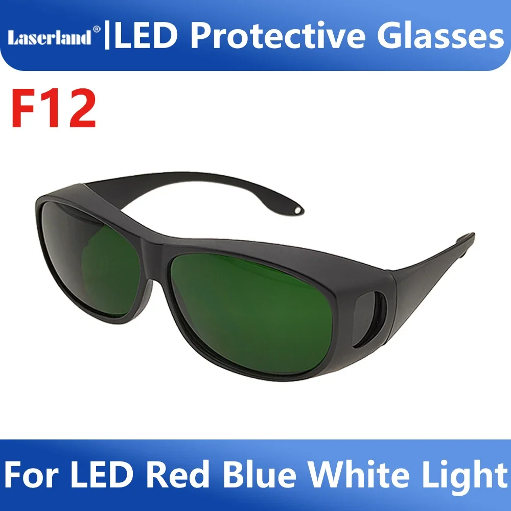 

All Wavelength Lighting LED Red Green Blue Laser Glasses Protection Googles Eyewear F12