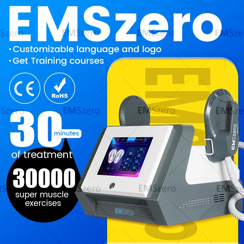 EMSZERO NEO RF EMS Sculpt Machine 6500W 2025 Fat Body Slimming Technology Muscle Stimulation Sculpting EMSZERO