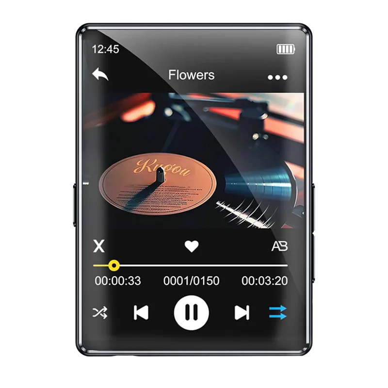 P1 2.4'' Touch Screen Bluetooth Kosher Version 8GB MP3 Player with HD speaker,No FM No Video No Picture MP3 Music Player