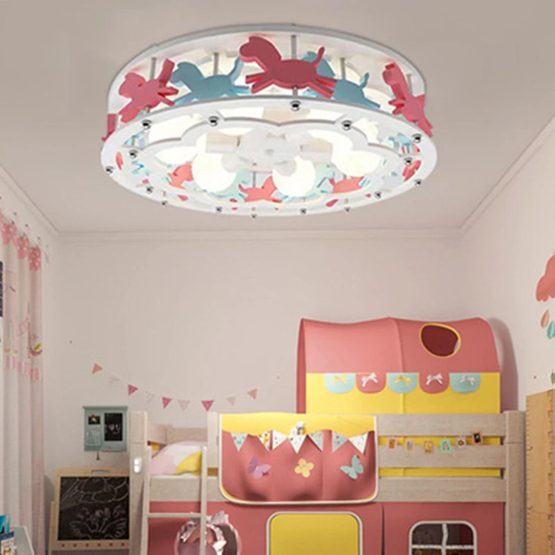 Modern, Simple, Warm And Creative Trojan Children’S Room Ceiling Lamp Is Suitable For Bedrooms  Corridors