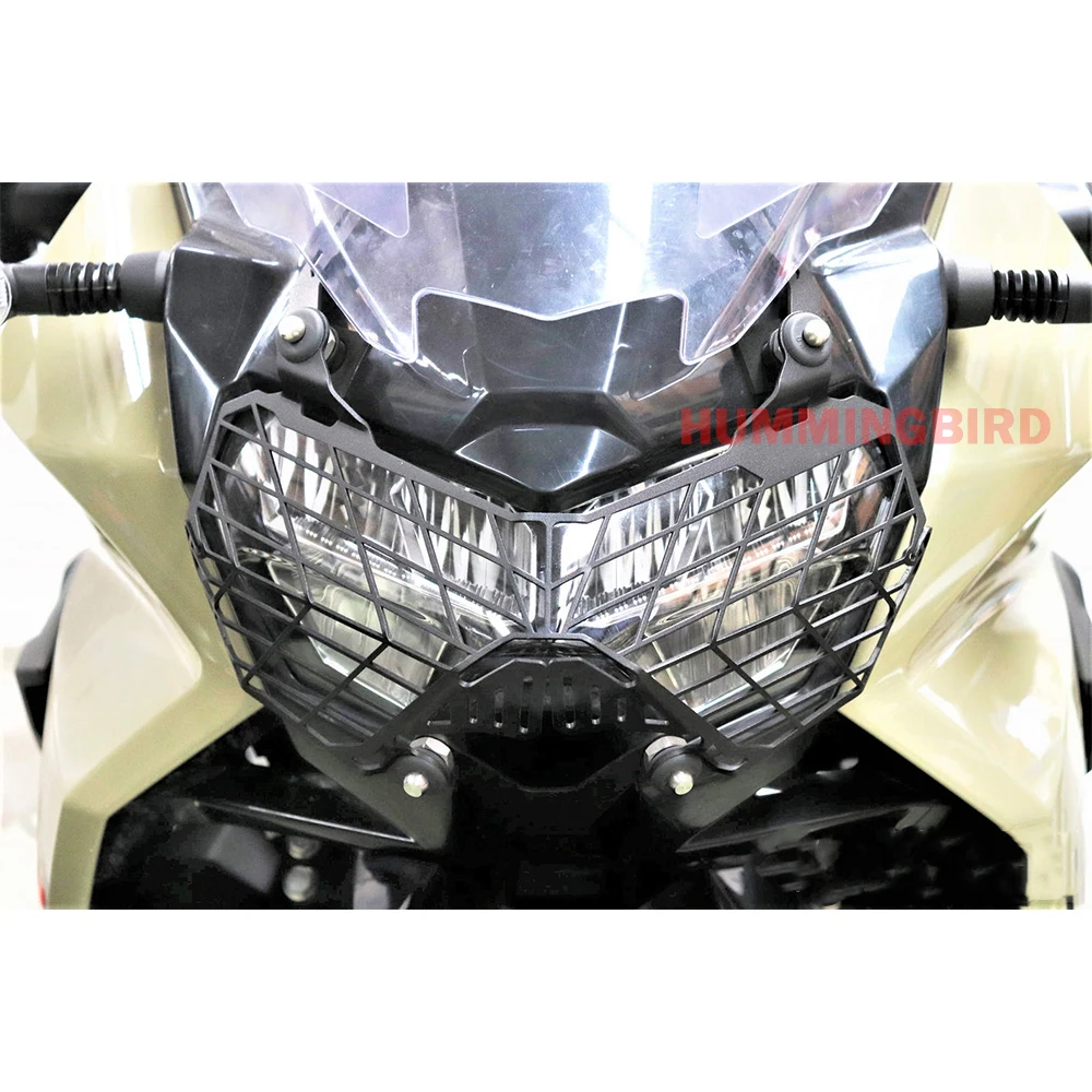 For Kawasaki KLR 650 2021 2022 Headlight Protection Cover KLR650  Headlamp Grille Guard Effective Protection Solid Aluminum