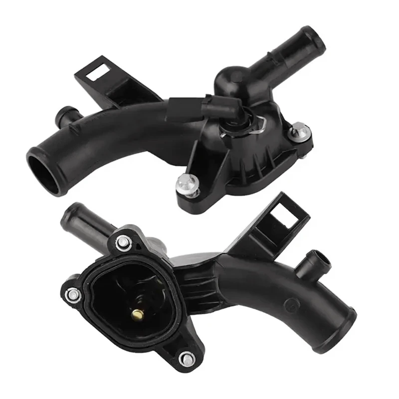 Engine Thermostat Housing Water Outlet for Chevrolet Aveo Cruze Sonic Trax Vauxhall Opel Astra 25192985