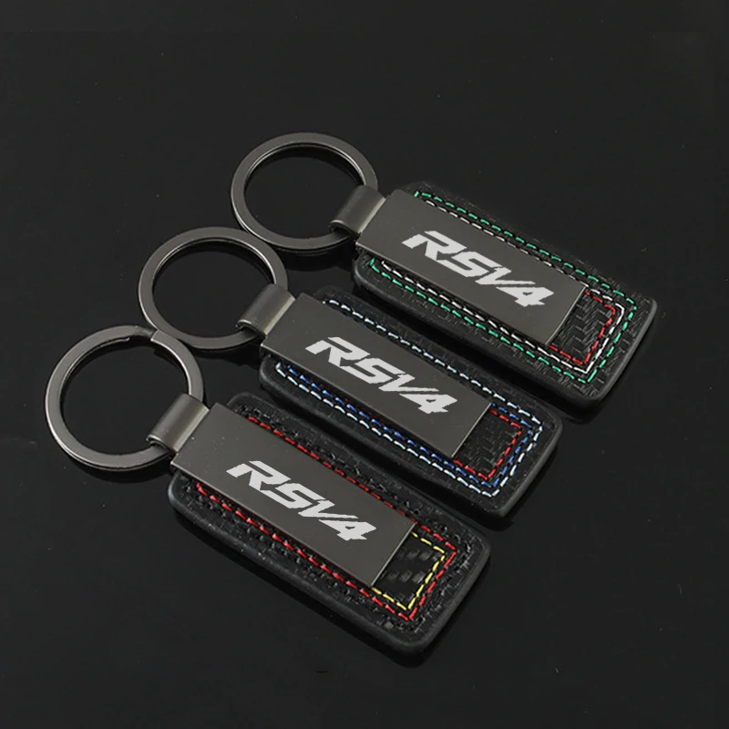 Motorcycle Keychain Car Styling for Aprilia RSV4 1100 2026 2025 2024 Keyring Logo Key Chains Buckle Pendant Gift Accessories