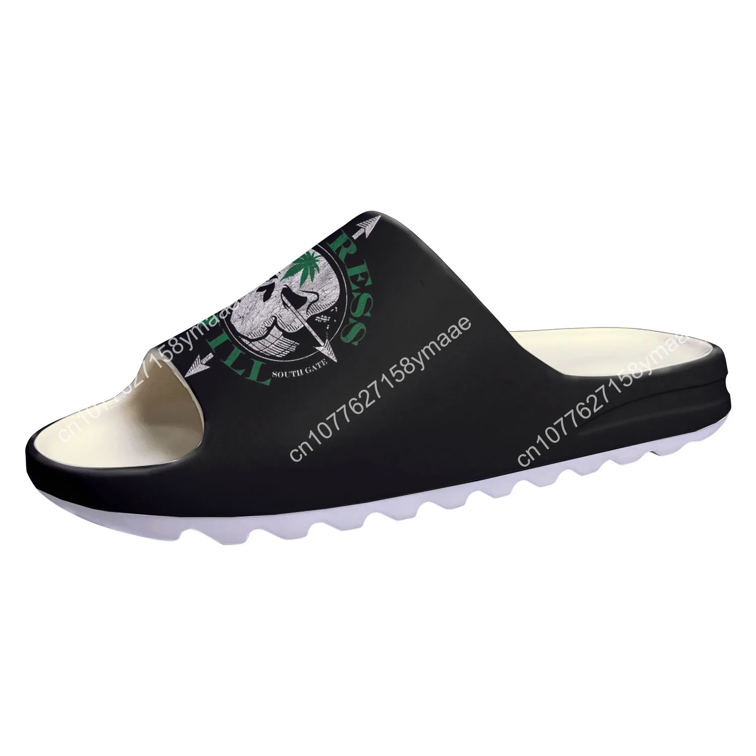 Cypress Hill Soft Sole Sllipers Home Clogs Step on Water Shoes Mens Womens Teenager Bathroom Beach Black Sunday on Shit Sandals