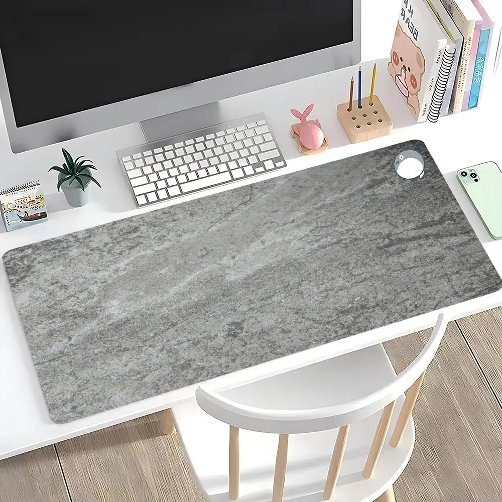 

Large mouse pad - Rough gray concrete, cracked and patchy.