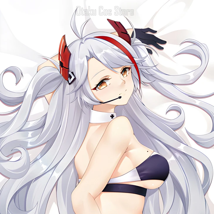 Anime Game Azur Lane KMS Prinz Eugen Racing Suits Cosplay Dakimakura Hing Body Pillow Case Japanese Otaku Cushion Cover BMZP