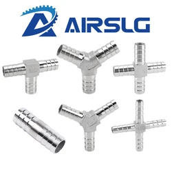 Hose Barb connectors 304 Stainless Steel Hose Barb Connectors 6mm 8mm 10mm 12mm T Type Y Type Pipe Fitting Pagoda Barb fittings