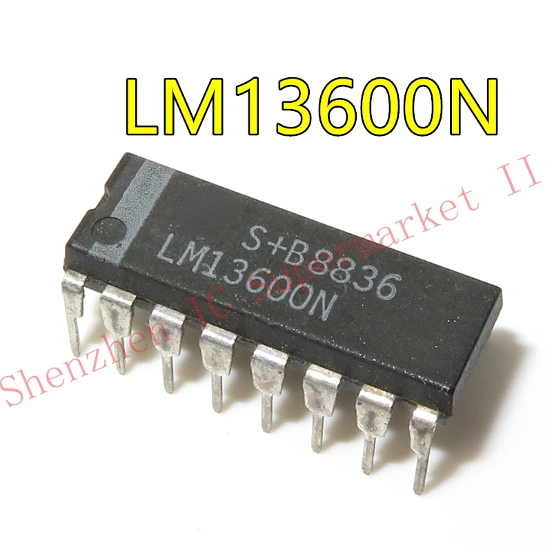 

1 шт./лот LM13600N LM13600 DIP-16 Новый и оригинальный телефон