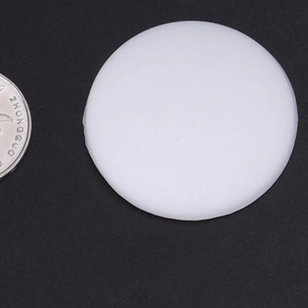 

2pcs Round Crash Pad Thickened Wall Protectors Strong Adhesive Bumper Guards Door Knob Stoppers Noise Dampening Soft Cushion