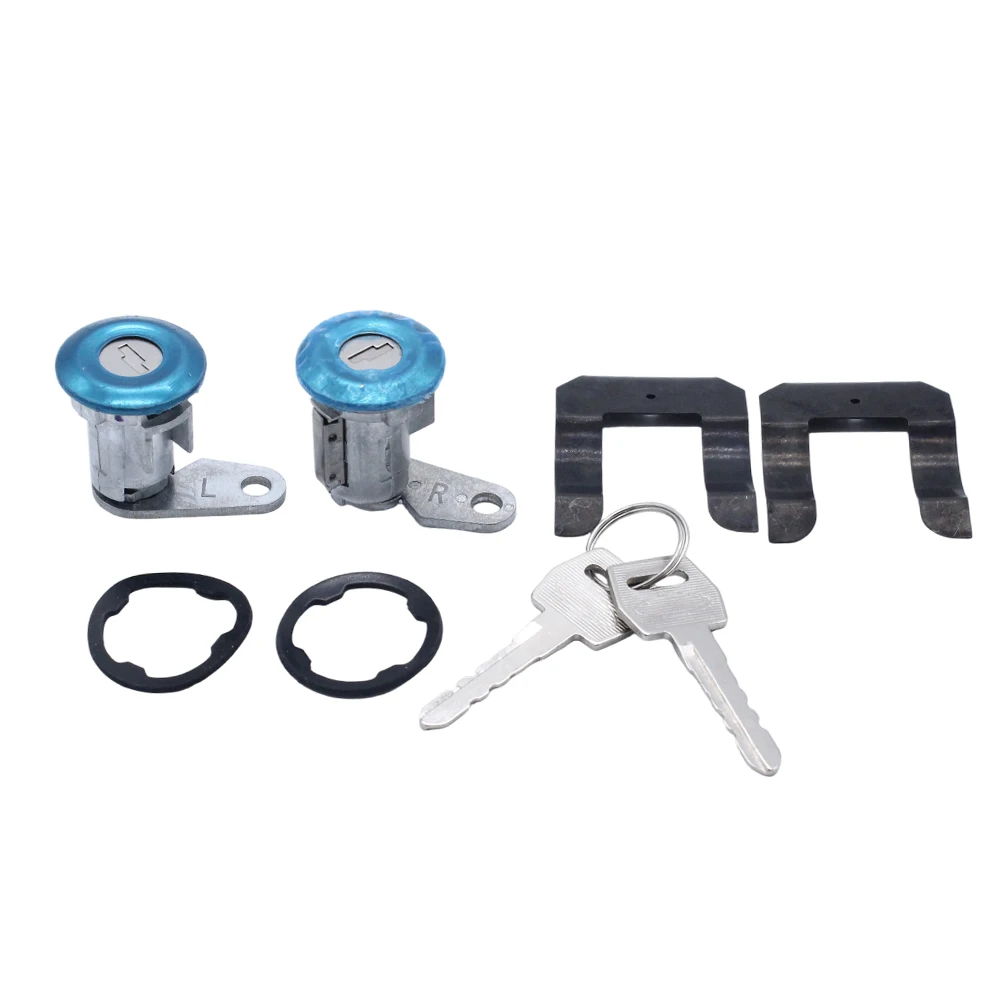 Juego de 2 cilindros de cerradura de puerta, repuesto antirrobo para Ford F100 OEM, número de pieza 5070001, accesorios de repuesto para coche
