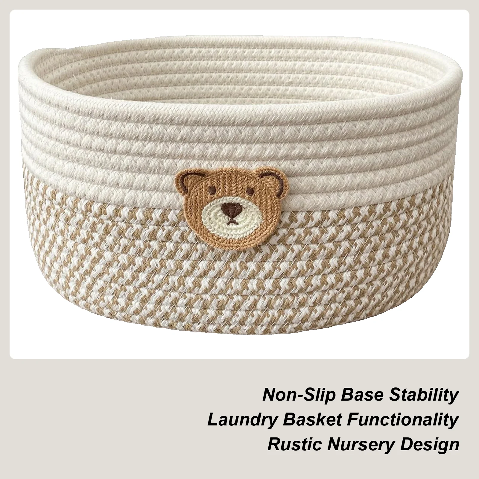 

Small Basket Small Basket For Organizing Space-Saving Cotton Organizer Bin For Laundry Clothes Blankets Books Towels Dog Toys