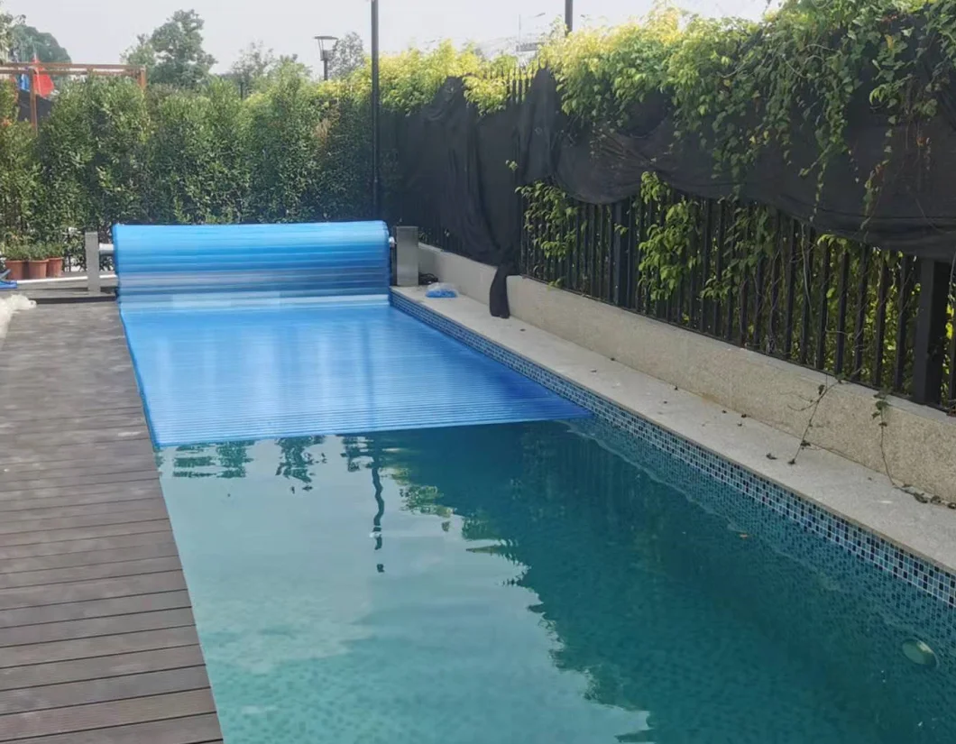 Rectangular Swimming Pool Use Automated Waterproof Pool Cover,inground Pool Roller