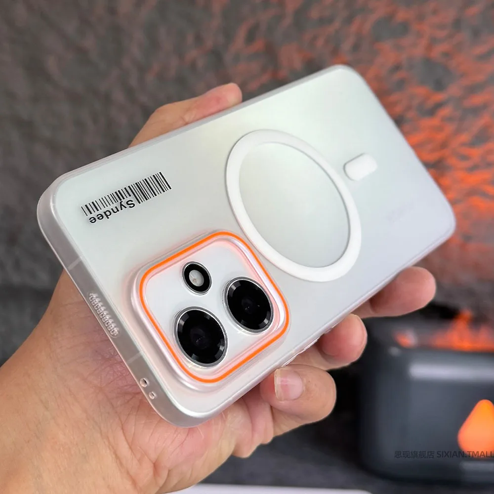 MagSafe Kabelloses Ladegehäuse für Motor Signature 5G Edge 70 Ultra 60 50 40 G06 G86 G85 X70Air Pro Luxuriöse PC Stoßfeste Schutzhülle