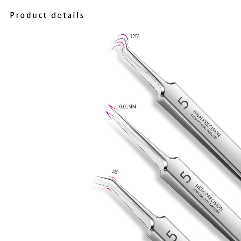 1/2/3個ドイツ超微細番号5携帯にきびにきびクリップピンセット美容サロンこする閉鎖アーティファクトにきび針ツール