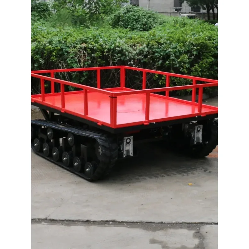 Hot Sales Large All Terrain Electric Hydraulic Ivy Transport Vehicle, Tracked Vehicle, Tracked Chassis Walking Assembly