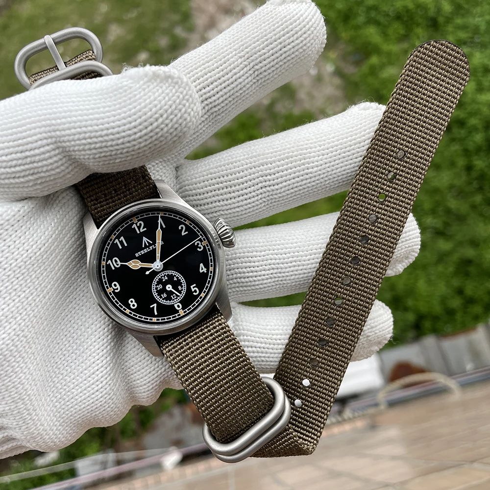 STEELFLIER Offizielle SF746 Luxus-Quarz-Armbanduhr Swiss Luminous VH60 Mute-Uhrwerk 20Bar wasserdichte Multi-Zeitzonen-Uhren – Detail 33