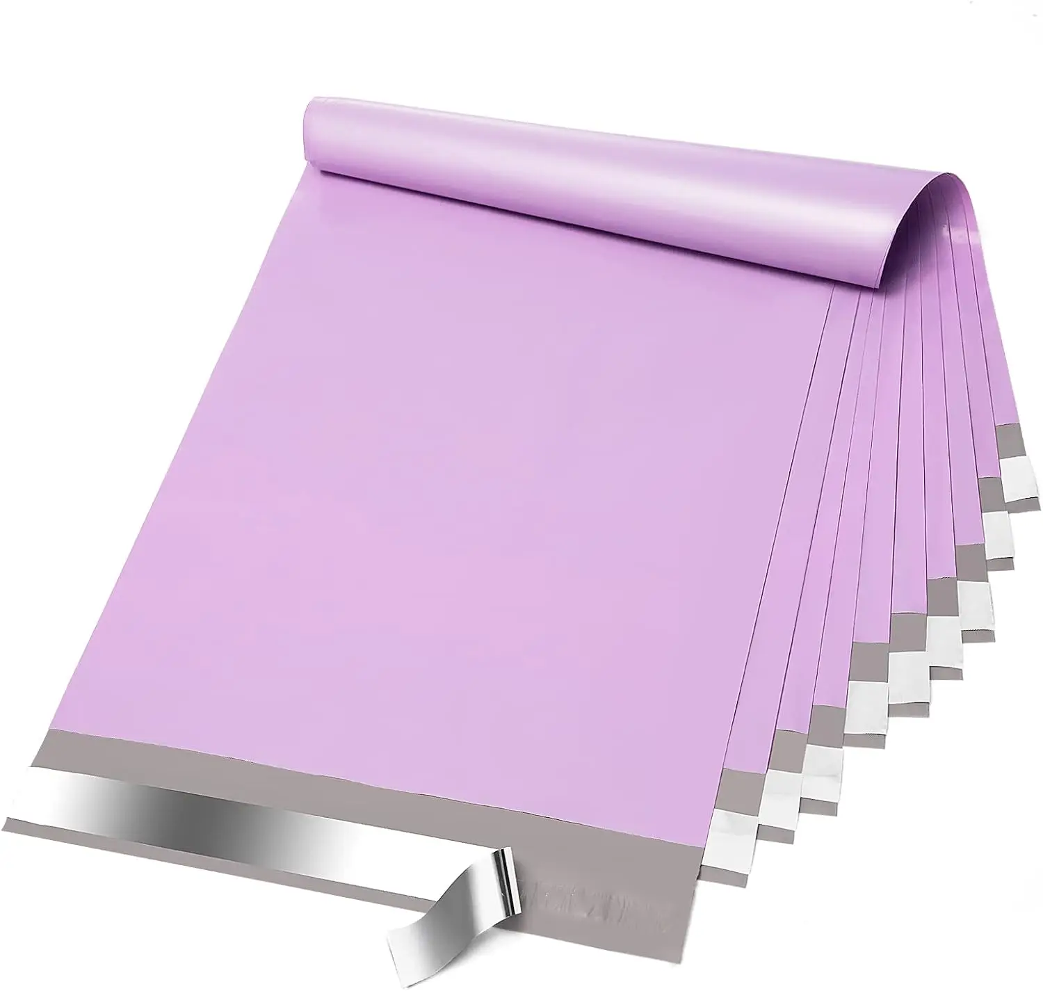 

100 Pcs 10x13 Purple Poly Mailers, Heavy Duty Self Seal Shipping Bags for Clothing & Small Business