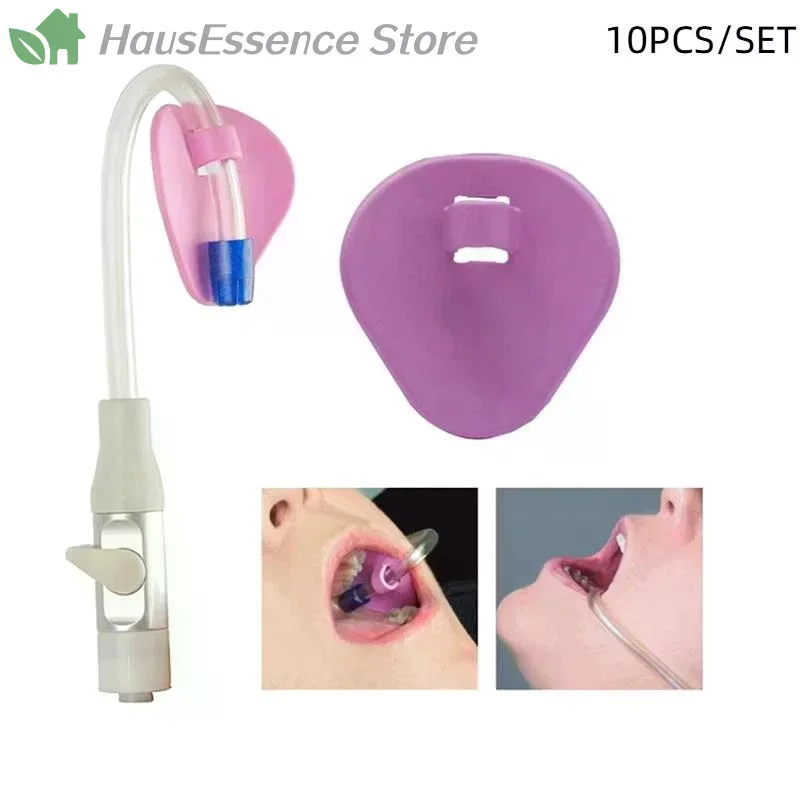 ※10pcs Autoclavable Dental Suction Tube Holder Oral Care Tools Saliva Ejector HVE Tube Positioner High Quality Durable